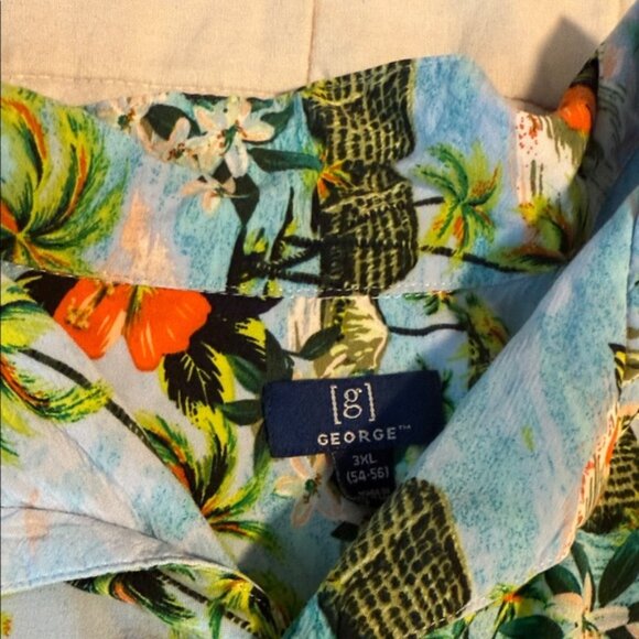 Big and Tall Hawaiian Shirt - Picture 3 of 3